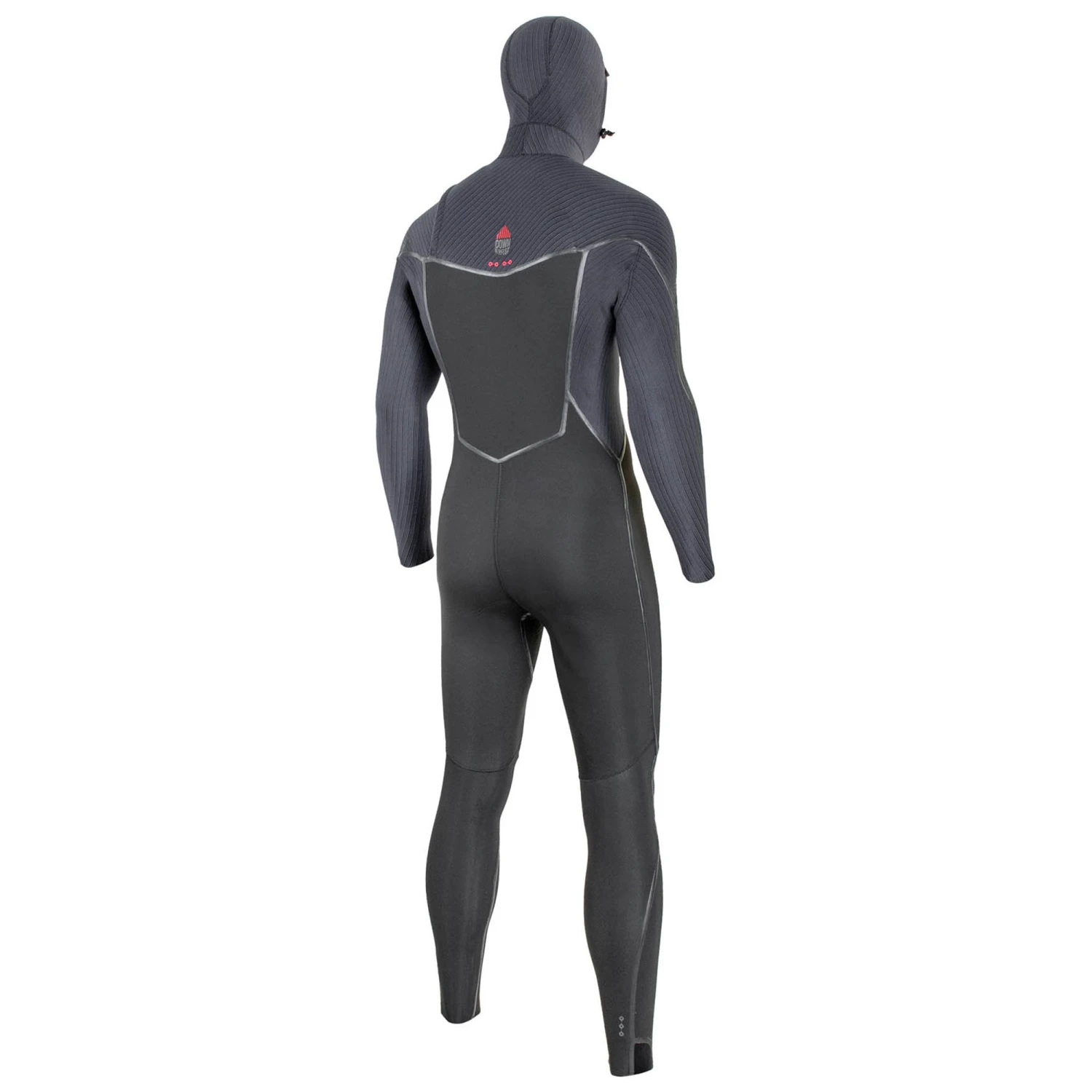 PROLIMIT Neoprenanzug Predator Steamer DownAirflex 6/4 Free_X Hooded FTM Black Herren Langarm 2023 - 50/m Black – Bild 3