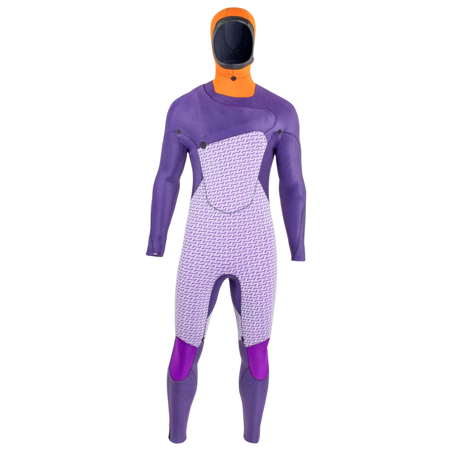 PROLIMIT Neoprenanzug Predator Steamer DownAirflex 6/4 Free_X Hooded FTM Black Herren Langarm 2023 - 50/m Black – Bild 4