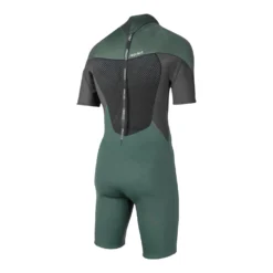 PROLIMIT Neoprenanzug Fusion Shorty Backzip 2/2 Q-lining - FL Teal Herren 2023 - 46/xs -Deutschland Surf Neo Gear Verkaufs-Shop 400.26100.040 3