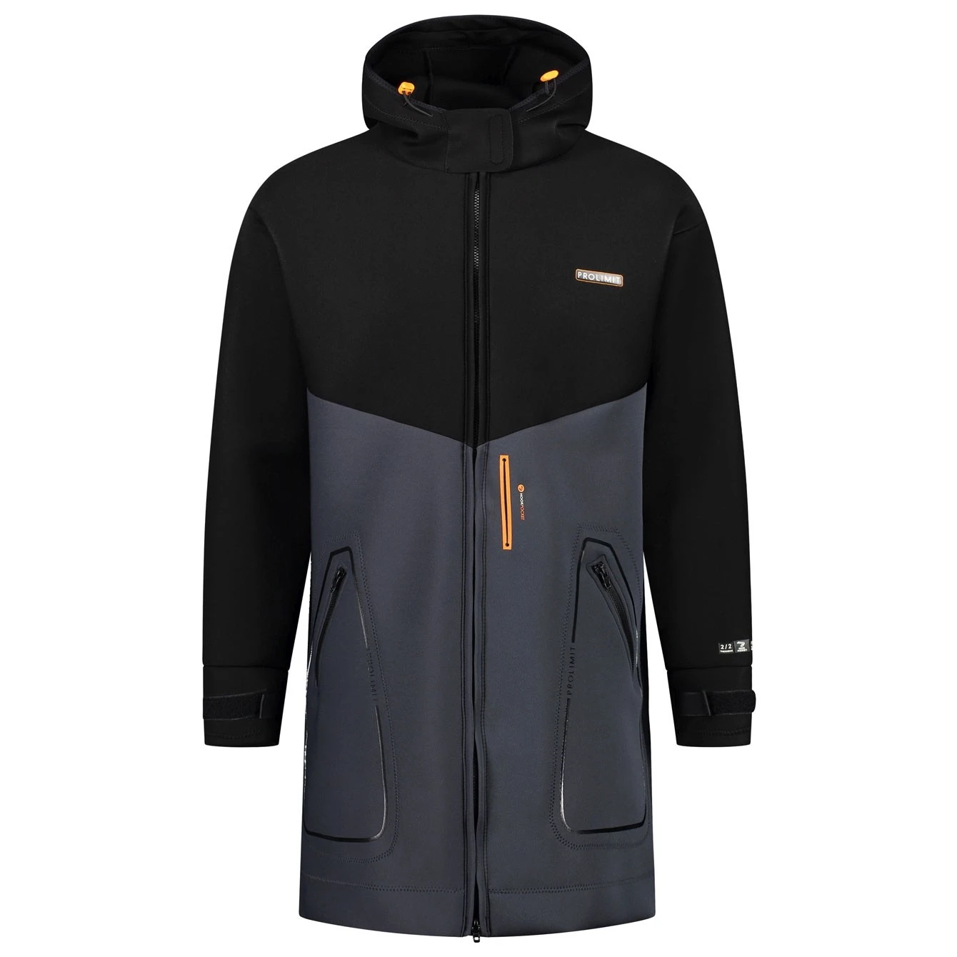 PROLIMIT Racers Jacket (DL) BLACK/GREY/ORANGE -S 2 PROLIMIT Racers Jacket (DL) BLACK/GREY/ORANGE -S – Bild 2