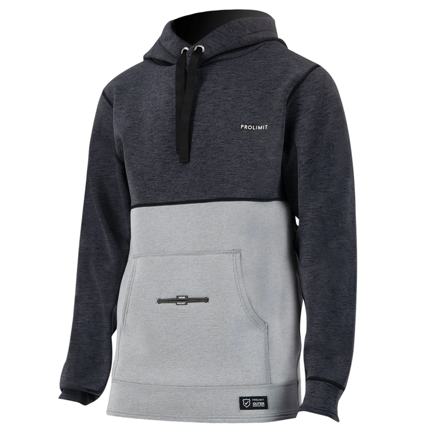 PROLIMIT Neoprene Hoodie Mercury Black/Grey -LBlack/Grey 4 PROLIMIT Neoprene Hoodie Mercury Black/Grey -LBlack/Grey – Bild 4