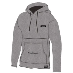 PROLIMIT Neoprene Hoodie Mercury Grey -LGrey -Deutschland Surf Neo Gear Verkaufs-Shop 402.05052.030 neoprene hoody front