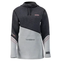 PROLIMIT Neopren Hoodie Womens Oxygen BLAC/GREY - 34/XS BLAC/GREY -Deutschland Surf Neo Gear Verkaufs-Shop 402.05055.000 womens hoodie oxygen blac grey 2