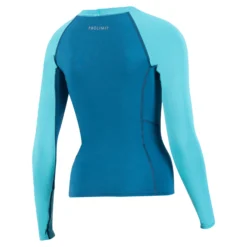 PROLIMIT Rashguard Pure Girl LA Blue/Turquoise -SBlue/Turquoise 10 PROLIMIT Rashguard Pure Girl LA Blue/Turquoise -SBlue/Turquoise -Deutschland Surf Neo Gear Verkaufs-Shop 402.54085.040 rashguard pure girl la blue turquoise back
