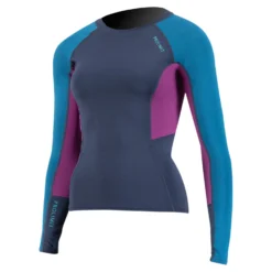PROLIMIT Rashguard Pure Girl LA Navy/Deep Blue -SNavy/Deep Blue -Deutschland Surf Neo Gear Verkaufs-Shop 402.54085.060 rashguard pure girl la navy deep blue side