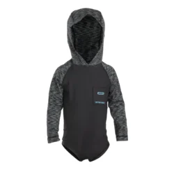 ION Toddler Rashguard LS Hood 2022 - Black Melange 1/86