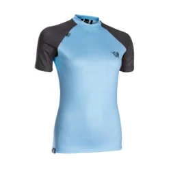 ION Rashguard Women SS - Black 36/S -Deutschland Surf Neo Gear Verkaufs-Shop 48203 4274 5