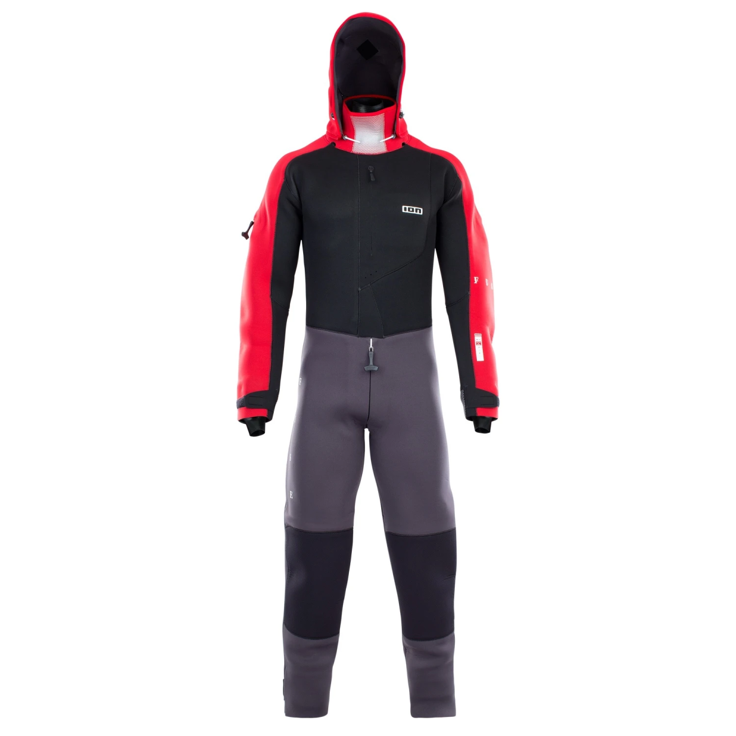 ION Trockenanzug Fuse Drysuit 4/3 Back Zip - Wetsuits 2023 - 52/L Black/red 3 ION Trockenanzug Fuse Drysuit 4/3 Back Zip - Wetsuits 2023 - 52/L Black/red – Bild 3