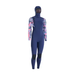 Deutschland Surf Neo Gear Verkaufs-Shop 9 ION Neoprenanzug Amaze Amp 6/5 Hood Front Zip Damen Langarm 2023 - 34/XS 991 Capsule-pink