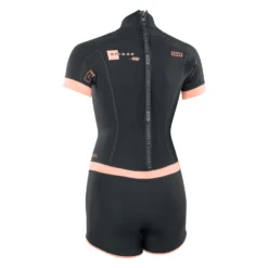 ION Neoprenanzug Amaze Shorty 2.5 SS Back Zip Damen Kurzarm 2023 - 34/XS 900 Black -Deutschland Surf Neo Gear Verkaufs-Shop 48223 4551 4