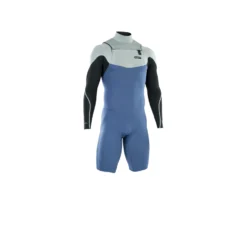 ION Neoprenanzug Element 2/2 Shorty LS Front Zip Herren Langarm 2023 - 46/XS 715 Cascade-blue -Deutschland Surf Neo Gear Verkaufs-Shop 48232 4490 4