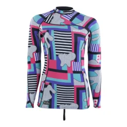 ION Neo Top 2/2 LS Damen 2023 - 34/XS 012 Pink-gradient -Deutschland Surf Neo Gear Verkaufs-Shop 48233 4220 12