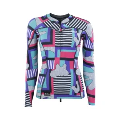 ION Neo Zip Top 1.5 Damen 2023 - 34/XS 012 Pink-gradient -Deutschland Surf Neo Gear Verkaufs-Shop 48233 4222 12