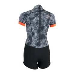 ION Neoprenanzug Amaze Shorty 2.5 SS Back Zip Damen Kurzarm 2023 - 34/XS 013 Black-flowers -Deutschland Surf Neo Gear Verkaufs-Shop 48233 4551 2