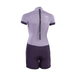 ION Neoprenanzug Amaze Shorty 2.5 SS Back Zip Damen Kurzarm 2023 - 34/XS 013 Black-flowers -Deutschland Surf Neo Gear Verkaufs-Shop 48233 4551 6