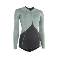 ION Neoprenanzug Amaze Hot Shorty 1.5 LS Front Zip Damen Langarm 2023 - 34/XS 012 Pink-gradient -Deutschland Surf Neo Gear Verkaufs-Shop 48233 4552 3