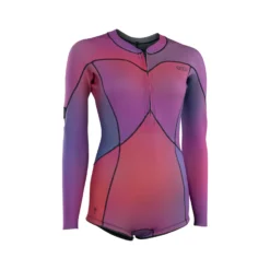 ION Neoprenanzug Amaze Hot Shorty 1.5 LS Front Zip Damen Langarm 2023 - 34/XS 012 Pink-gradient -Deutschland Surf Neo Gear Verkaufs-Shop 48233 4552 5