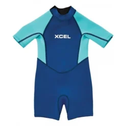 XCEL Kids Toddler S/S 1mm - Grey/Flower - 1