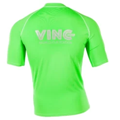 VINC MEN RASHGUARD GREEN - XS -Deutschland Surf Neo Gear Verkaufs-Shop uv shirt green hinten
