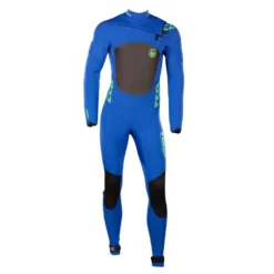 VINC Neoprenanzug V8 Wetsuit 4/3mm Herren Langarm Blue - 56